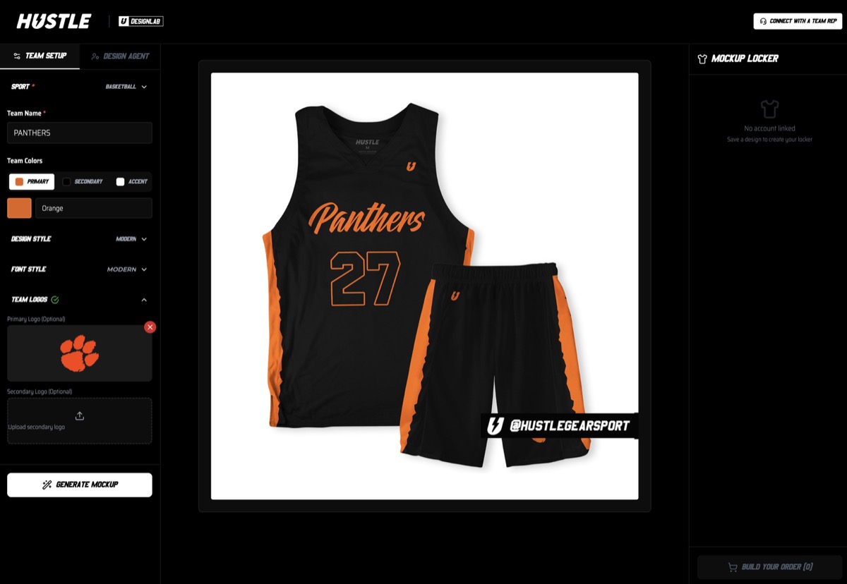 Basketball Design Lab desktop preview